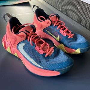 Nike Giannis Immortality 2 Dark Marina Blue/Pink Freak Mens Basketball Size 9.5